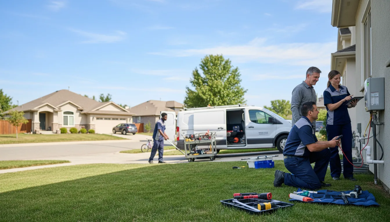 Tankless water heater service in Lesterville, SD